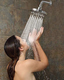High Density Mist Jet Shower Head, 9 Inches, Chrome - Marcoware