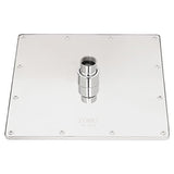 Premium Chrome Stainless Steel Rain Shower Head by Breezo - Marcoware