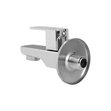 Quadra Chrome Short Body Bib Cock Tap - Marcoware