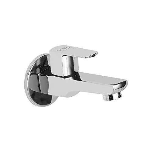 Quadra Long Body Tap with Chrome Wall Flange - Marcoware