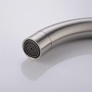 Rico Brushed Steel Kitchen Faucet Mixer - Marcoware