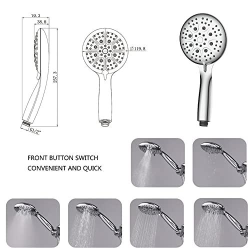 Rigo Multifunction Hand Shower Set - Chrome - Marcoware
