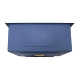 Single Bowl Handmade Kitchen Sink, Black - Marcoware