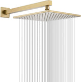 SS Breezo Heavy Duty Rain Overhead Shower, Gold, Stainless Steel - Marcoware