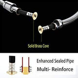 SS Heavy Duty Shower Hose, 1.5m Ultra Flexible - Marcoware