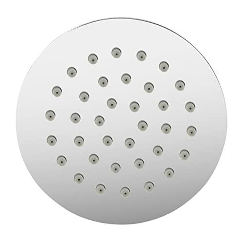 SS Trident Round 4 Inches Shower Head with Arm & Wall Flange - Marcoware