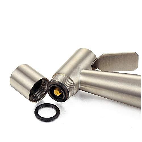 Stainless Steel Heavy Duty Health Faucet with Hose & Wall Mount Hook - Marcoware