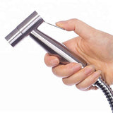 Stainless Steel Heavy Duty Health Faucet with Hose & Wall Mount Hook - Marcoware