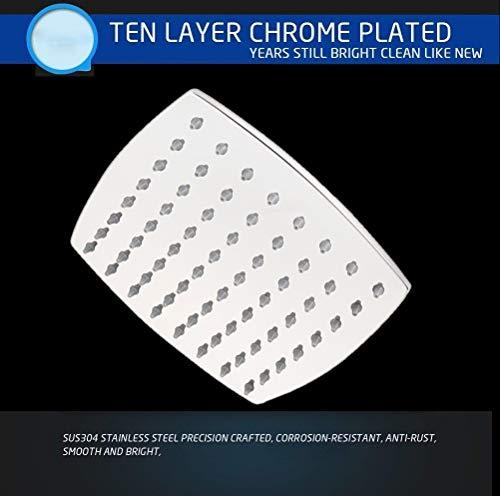 Stainless Steel Tizo Overhead Shower, Chrome (Polished Finish) - Marcoware