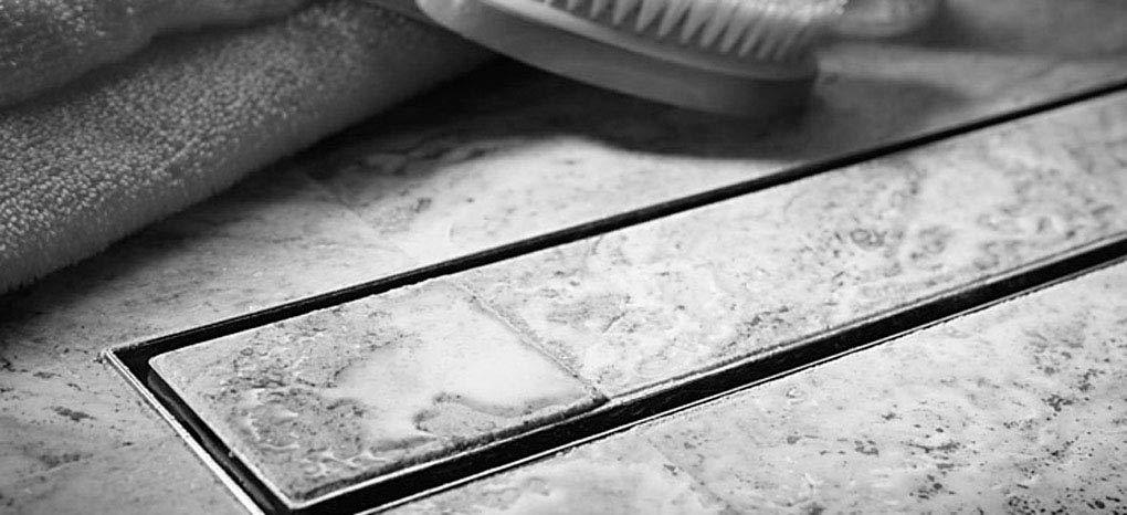 Tile/Marble Insert Shower Drain with Anti - Foul Cockroach Trap - Marcoware