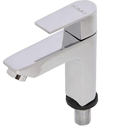Ultra Soft Brass Bathroom Tap with Chrome Finish & Foam Flow Aerator - Marcoware