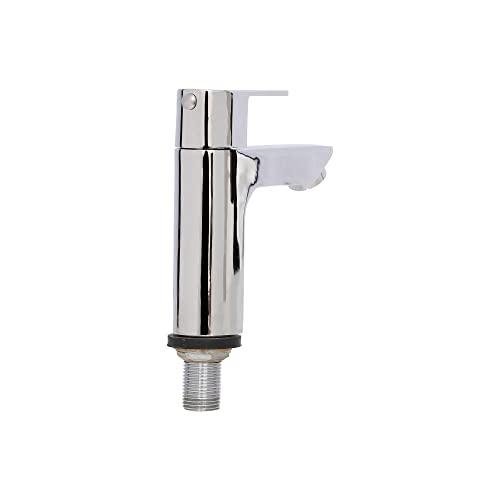 Ultra Soft Brass Bathroom Tap with Chrome Finish & Foam Flow Aerator - Marcoware